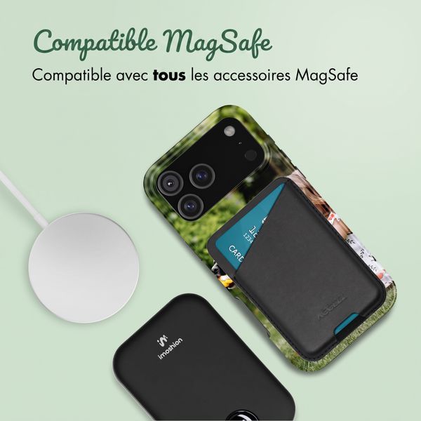 Concevez votre propre coque Tough avec MagSafe Apple iPhone 18 Pro Max / 17 Pro Max - Blanc
