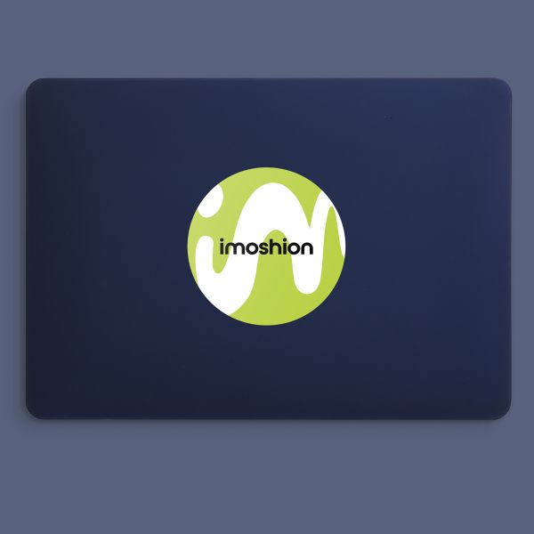 imoshion Coque Laptop Apple MacBook Air 13 pouces (2022 / 2024 M3 / 2025 M4 / 2026 M5) - Bleu foncé