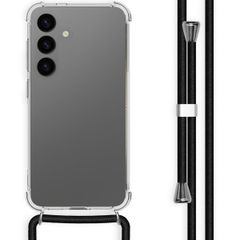 imoshion Coque arrière transparente avec cordon Samsung Galaxy S24 - Noir