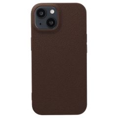 imoshion Coque arrière Texture Apple iPhone 14 / 13 - Marron foncé