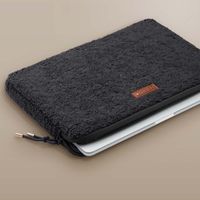 Selencia Pochette ordinateur Teddy 15-16 pouces - Black