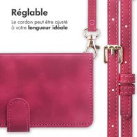 imoshion Etui de télephone portefeuille avec cordon Xiaomi Redmi Note 17 (5G) - Rouge