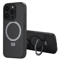 Accezz Coque Ring Stand avec MagSafe Apple iPhone 16 Pro Max - Noir