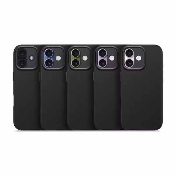 Decoded Coque en silicone MagSafe Apple iPhone 17 - Phantom Black