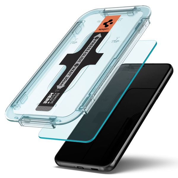 Spigen Protection d'écran en verre trempé GLAStR Fit 2 Paquets + Applicator Samsung Galaxy S22