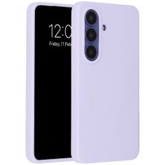 Accezz Coque Liquid Silicone avec MagSafe Samsung Galaxy S26 Plus - Violet