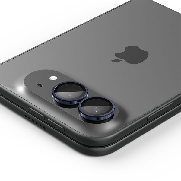 Spigen Optik Pro EZ Fit Lens Protector lot de 2 Apple iPhone Duo - Black