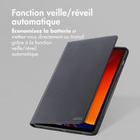 Accezz Coque tablette Classic Samsung Galaxy Tab S10 Ultra / Tab S9 Ultra - Noir