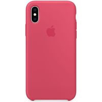 Apple Coque en silicone Apple iPhone X / Xs - Hibiscus