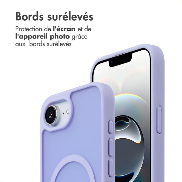 imoshion Coque Color Guard avec MagSafe Apple iPhone 17e / 16e - Lilas