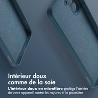 imoshion Coque Couleur avec MagSafe Samsung Galaxy A36 - Bleu foncé