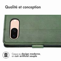 imoshion Étui de télephone portefeuille de luxe Google Pixel 8a - Vert