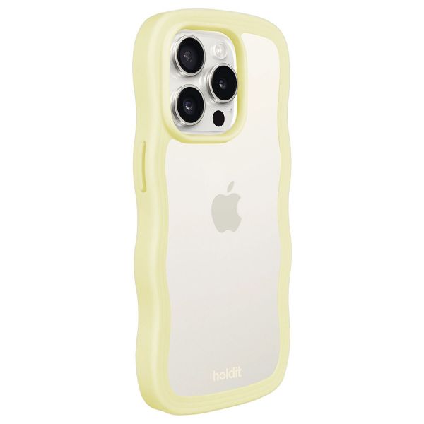 Holdit Coque Wavy Apple iPhone 15 Pro Max - Lemonade