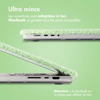 imoshion Teddy Hard Cover Apple MacBook Pro 13 pouces (2020 / 2022) - Matcha Green