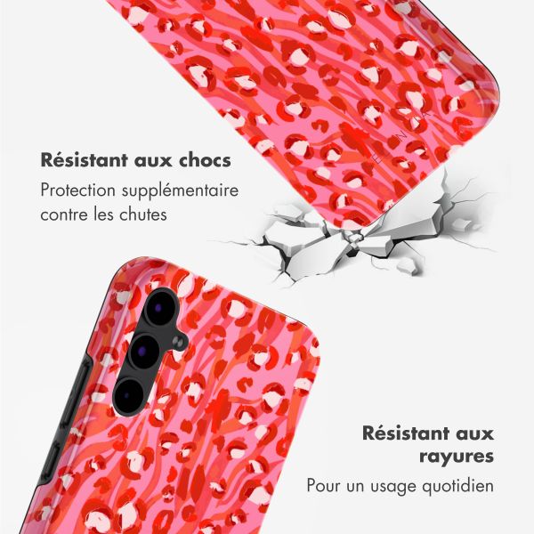 Selencia Coque arrière Vivid Samsung Galaxy A34 (5G) - Wild Spots Lipstick