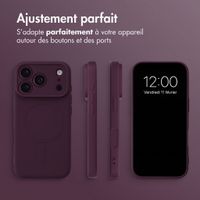 imoshion Coque Couleur avec MagSafe Apple iPhone 18 Pro / 17 Pro - Bordeaux