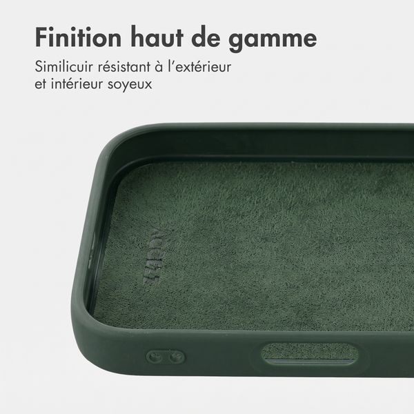 Accezz Coque arrière Edge avec MagSafe Apple iPhone 18 Pro Max / 17 Pro Max - Vert