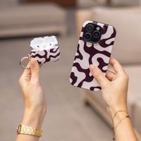 Selencia Coque Vivid  Apple Airpods 3 - Art Wave Black