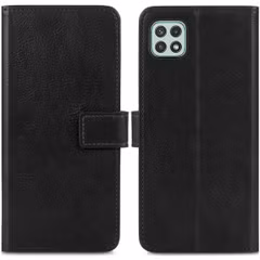 imoshion Étui de télephone portefeuille de luxe Samsung Galaxy A22 (5G) - Noir