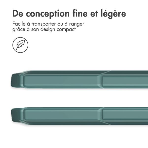 imoshion Coque tablette rigide Trifold Samsung Galaxy Tab S6 Lite (2020/2022/2024)  - Vert