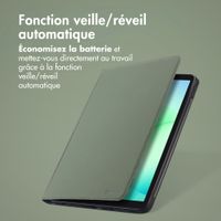 Accezz Coque tablette Classic Samsung Galaxy Tab A11 Plus - Vert