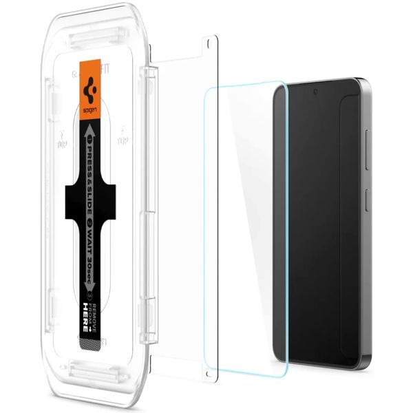 Spigen Protection d'écran en verre trempé GLAStR Fit 2 Paquets + Applicator Samsung Galaxy S24 Plus / S25 Plus