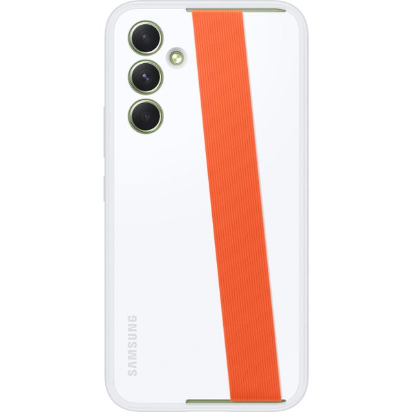 Samsung Original Coque en silicone Ring Samsung Galaxy A54 (5G) - Blanc