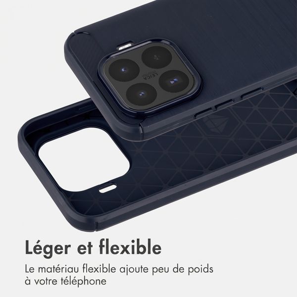 imoshion Coque Brushed Xiaomi 17T - Bleu foncé