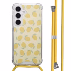 imoshion Coque Design avec cordon Samsung Galaxy S25 - Citrus Dream