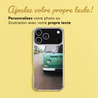 Concevez votre MagSafe Clear Case Apple iPhone 18 Pro Max / 17 Pro Max - Transparent