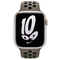 Apple Bracelet Nike Sport Apple Watch | 44/45/46/49 mm - Taille S/M/L - Olive Grey / Black
