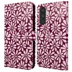 imoshion Étui de télephone portefeuille Design Samsung Galaxy A26 - Bloom Love Blush