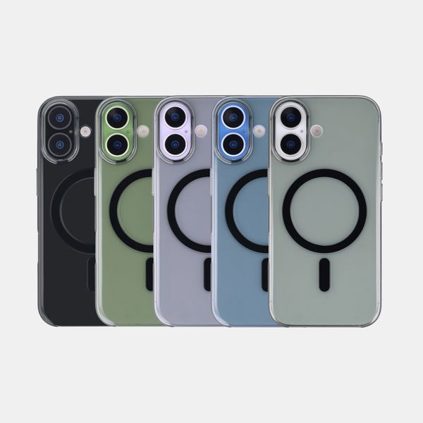 Accezz Lite coque arrière avec MagSafe Apple iPhone 17 - Smokey Clear