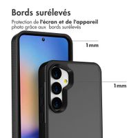 Accezz Coque Givrée Robuste Samsung Galaxy A35 - Noir