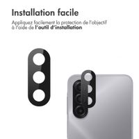 imoshion Protection caméra en verre lot de 2 Samsung Galaxy A18 (4G) - Noir
