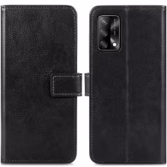 imoshion Étui de télephone portefeuille de luxe Oppo A74 (4G) - Noir