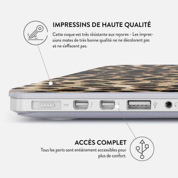 Burga Coque Rigide Apple MacBook Pro 14 pouces (2021 / 2023 M3 chip / 2024 M4 chip / 2025 M5 chip) - Player