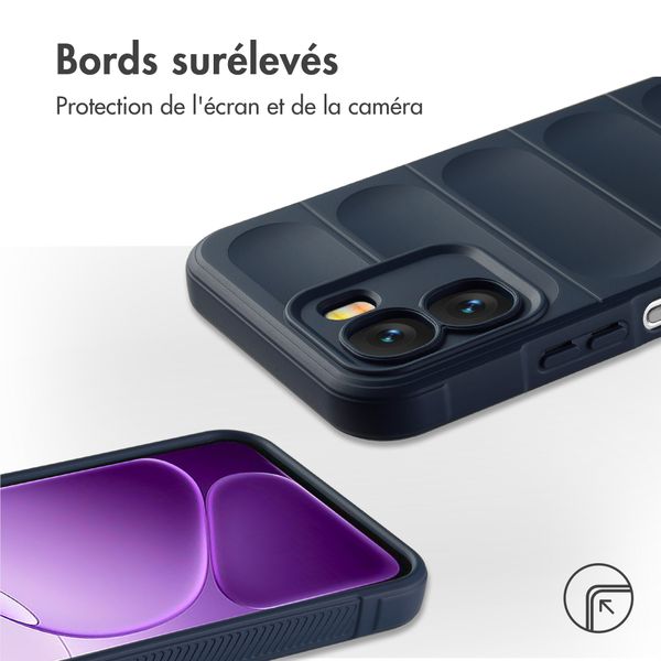 imoshion EasyGrip Backcover Oppo A6x (4G/5G) - Bleu foncé
