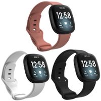imoshion Bracelet silicone multipack Fitbit Versa 4 / 3 / Sense (2) - Multicolore