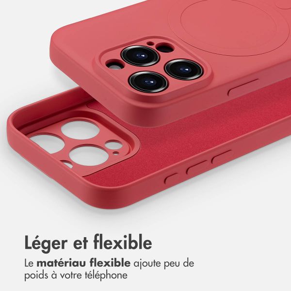 imoshion Coque Couleur avec MagSafe Apple iPhone 16 Pro - Dusty Rose