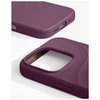 iDeal of Sweden Coque Soft Swirl Silicone MagSafe Apple iPhone 16 Pro Max - Velvet Plum