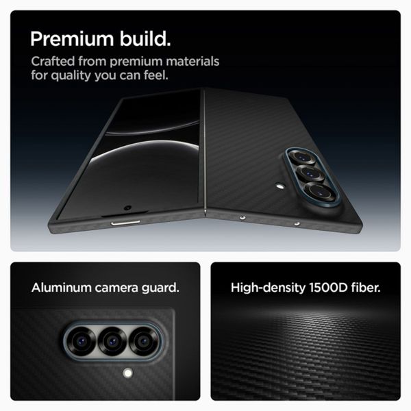 Spigen Coque AirSkin Samsung Galaxy Z Fold 7 - Aramid Black