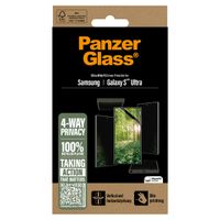 PanzerGlass Protection écran confidentialité Matrix recyclée 4-directions Samsung Galaxy S25 Ultra