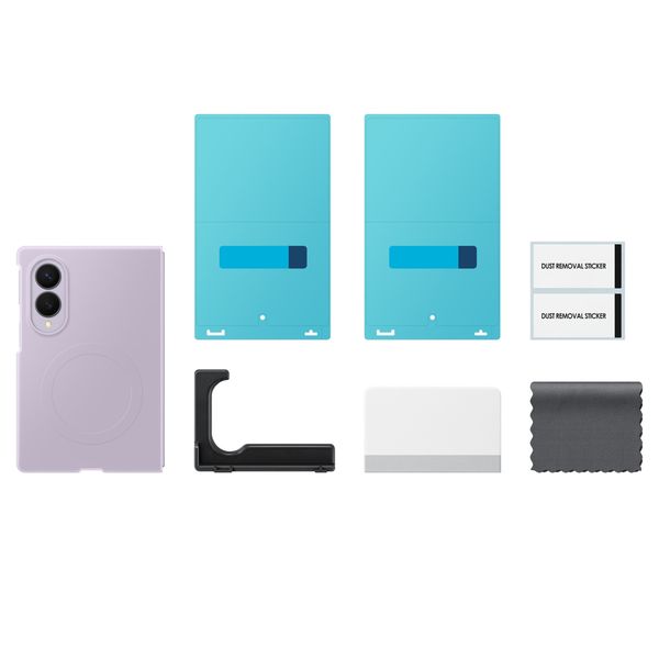 Samsung Coque Silicon Magnet Samsung Galaxy Z Fold 8 - Violet