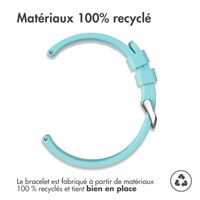 imoshion Bracelet en silicone flexible  - Connexion universelle 20 mm - Bleu clair