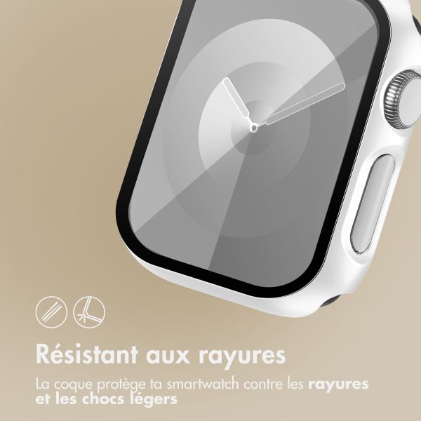 imoshion Coque rigide à couverture complète Apple Watch 1 / 2 / 3 - 38 mm - Blanc