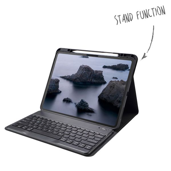 Accezz Étui de tablette Bluetooth Clavier Apple iPad Pro 13 (2025) M5 / (2024) M4 - QWERTY / NL - Noir