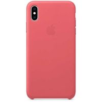 Apple Coque Leather Apple iPhone Xs Max - Peony Pink