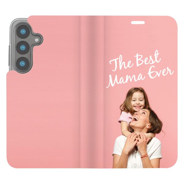 Concevez votre propre housse portefeuille Samsung Galaxy S25 - Blanc