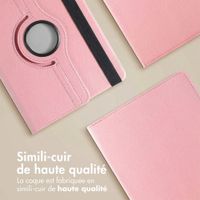 imoshion Coque tablette rotatif à 360° Apple iPad Pro 13 (2025) M5 / (2024) M4 - Rose